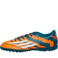 adidas Mens MESSI 10.3 TF Astro Football Boots Power Teal/White/Solar Orange