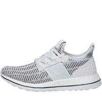 adidas Pure Boost ZG Ltd Primeknit Neutral Running Shoes Crystal White/White/Black