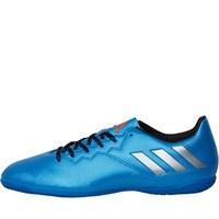 adidas Mens MESSI 16.4 IN Indoor Trainers Shock Blue/Metallic Silver/Core Black