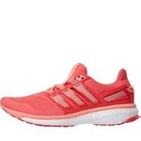 adidas Energy Boost 3 Neutral Running Shoes Sun Glow/Halo Pink/Shock Red