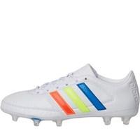 adidas mens gloro 161 fg football boots whitesolar yellowshock blue