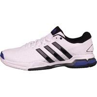 adidas mens barricade team 4 tennis shoes whitecore blacknight flash