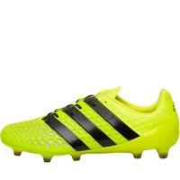 adidas mens ace 161 fg football boots solar yellowcore blacksilver met ...