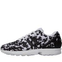 adidas originals womens zx flux trainers whitecore blackwhite