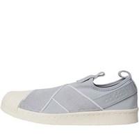 adidas Originals Womens Superstar Slip-On Trainers Clear Onix/Clear Onix/White
