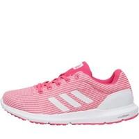 adidas Womens Cosmic Cloudfoam Neutral Running Shoes Shock Pink/Halo Pink/Core Black