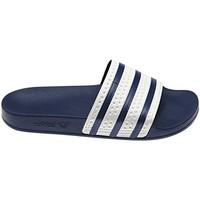 adidas Adilette men\'s Flip flops / Sandals (Shoes) in white