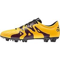 adidas X 153 FG AG Leather men\'s Football Boots in Yellow