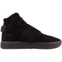 adidas Tubular Invader Strp men\'s Shoes (High-top Trainers) in black
