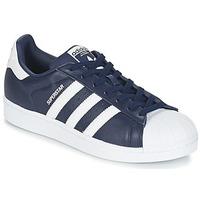 adidas SUPERSTAR men\'s Shoes (Trainers) in blue
