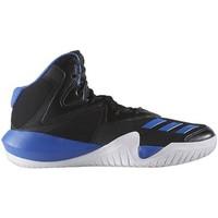 adidas Crazy Team 2017 men\'s Shoes (High-top Trainers) in Blue
