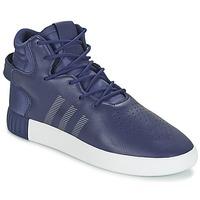 adidas TUBULAR INVADER men\'s Shoes (High-top Trainers) in blue