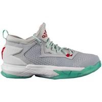 adidas D Lillard 2 PK men\'s Shoes (High-top Trainers) in Grey