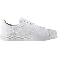 adidas superstar bounce white mens shoes trainers in white