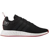 adidas NMDR2 Primeknit Core Black men\'s Shoes (Trainers) in White