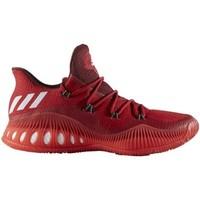 adidas Crazy Explosive Low Scarlemgsogrcburgu men\'s Shoes (Trainers) in Red
