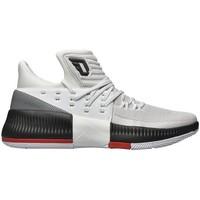 adidas d lillard 3 mens shoes trainers in white