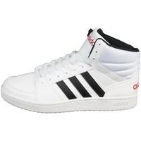 adidas vs hoops mid mens shoes high top trainers in white