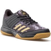 adidas ligra 5 mens indoor sports trainers shoes in black