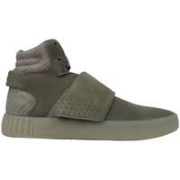 adidas Tubular Invader Strp men\'s Shoes (High-top Trainers) in green