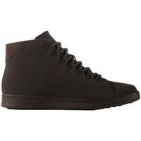 adidas stan smith winter mens shoes high top trainers in brown
