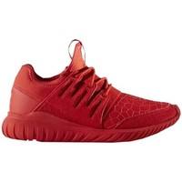 adidas tubular radial mens shoes trainers in red