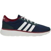 adidas lite racer mens shoes trainers in silver