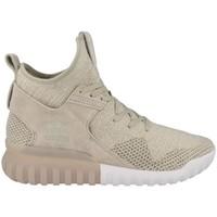 adidas tubular x pk mens shoes high top trainers in beige