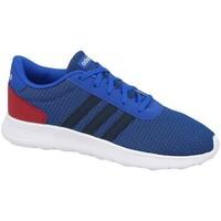 adidas lite racer k mens shoes trainers in white