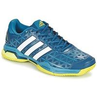 adidas barricade club mens tennis trainers shoes in blue