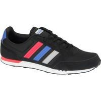 adidas Neo City Racer men\'s Shoes (Trainers) in black