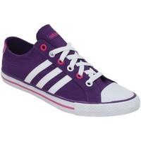 adidas vlneo 3 stripes lo k mens shoes trainers in purple