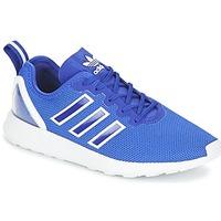 adidas zx flux racer mens shoes trainers in blue