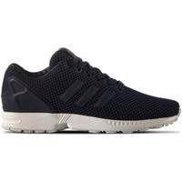 adidas zx flux navy mens shoes trainers in white