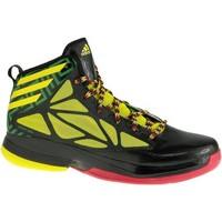 adidas crazy fast mens basketball trainers shoes in yellow