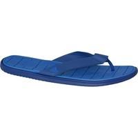 adidas caverock cf mens flip flops sandals shoes in blue