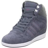 adidas Super Wedge W men\'s Shoes (High-top Trainers) in Grey