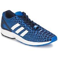 adidas ZX FLUX TECHFIT men\'s Shoes (Trainers) in blue