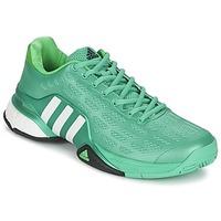 adidas barricade 2016 boos mens tennis trainers shoes in green