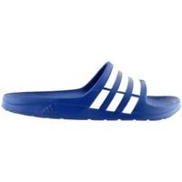 adidas duramo mens mules casual shoes in white