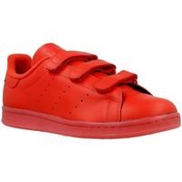 adidas Stan Smith CF men\'s Shoes (Trainers) in Red