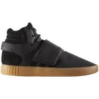 adidas Tubular Invader Str men\'s Shoes (High-top Trainers) in Black