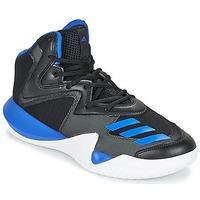 adidas crazy team 2017 mens basketball trainers shoes in black