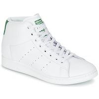 adidas STAN SMITH MID men\'s Shoes (High-top Trainers) in white