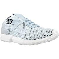 adidas zx flux pk mens shoes trainers in blue