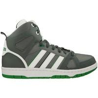 adidas hoops team mid mens shoes high top trainers in white
