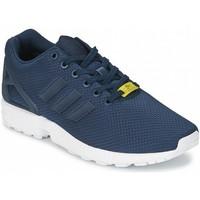 adidas zx flux mens shoes trainers in blue