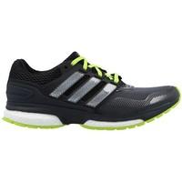 adidas Response Boost 2 TE Dkgreycblacksyello men\'s Running Trainers in Grey