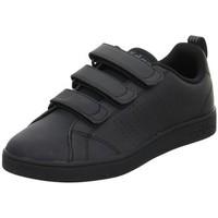 adidas vs advantage clean mens shoes trainers in black