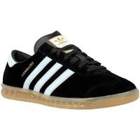 adidas hamburg mens shoes trainers in black